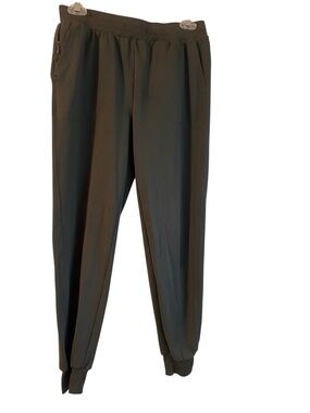 Rachel Zoe army green jogger style pants Size S